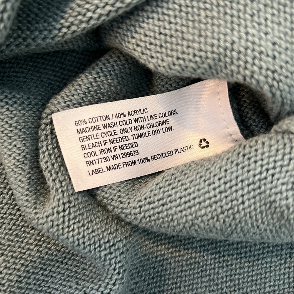 #100. 🪷 Light blue sweater. Knox rose. Xxl - Picture 5 of 9